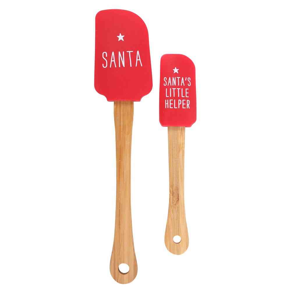 Something Different - Santa's Helper Silicone Spatula Set Spatel - Mehrfarben